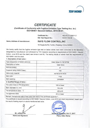 ISO15848-1-Gate-Valve